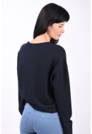 Women Blouse Tyh Collection Maria Navy